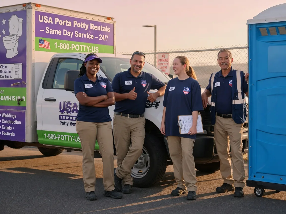Porta Potty Rental company in Woodworth, LA