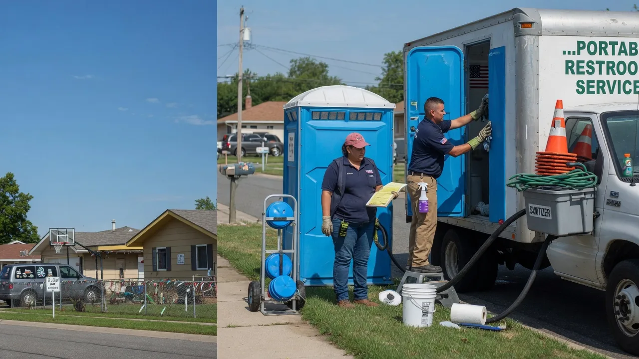 Portable Toilet Rental in Woodworth, LA near me